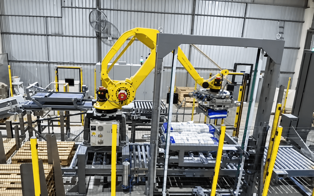 Grupo AB investe em paletização robotizada na Infasa e na Belarina com financiamento da FINEP
